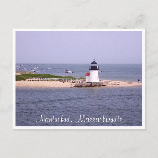 Carte postale Nantucket Mass Brandt Point Lighthou (Devant)