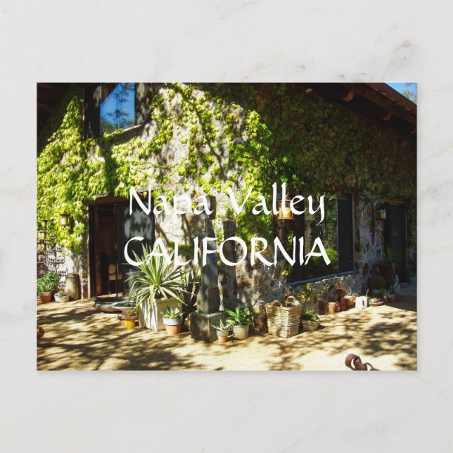 Carte Postale Napa Valley (Devant)