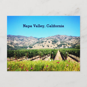 Carte Postale Napa Valley, California Postcard