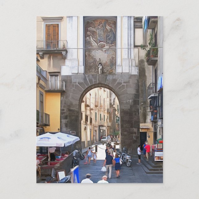 Carte Postale Naples. #9. (Devant)