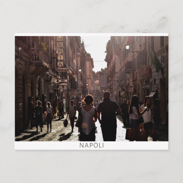 Carte postale Naples Buildings (Napoli) (Devant)