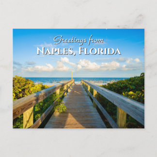 Carte postale Naples Florida Beach