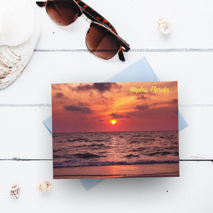 Carte postale Naples, Floride Tropical Sunset