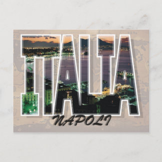 Carte postale Naples, Italie