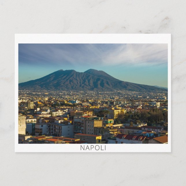 Carte postale Naples Vesuvius (Napoli) (Devant)