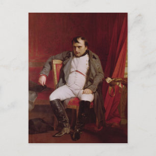 Carte Postale Napoléon après son abdication