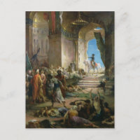 Napoléon Bonaparte dans la Grande Mosquée au Caire