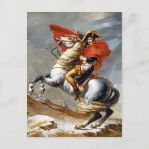 Carte Postale Napoléon Bonaparte Peinture de Jacques-Louis David