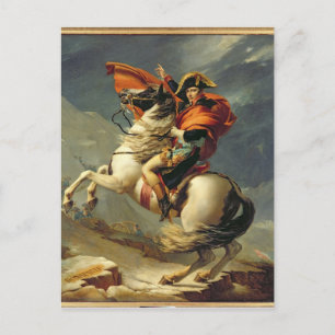 Carte Postale Napoléon Traversant les Alpes le 20 mai 1800
