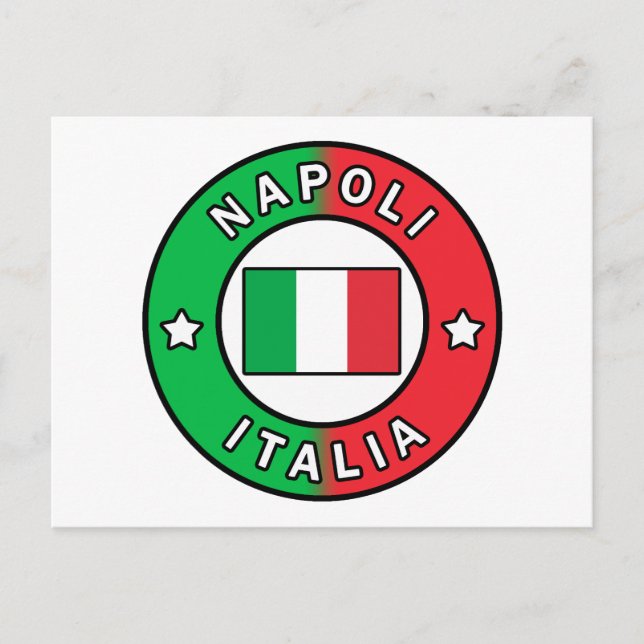 Carte Postale Napoli Italia (Devant)