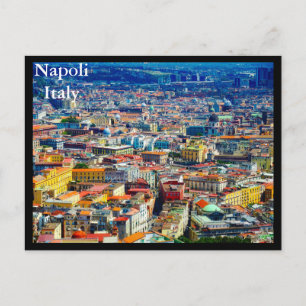 Carte Postale Napoli Italie Tourisme Voyage Vintage Rétro Italie