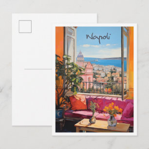 Carte Postale Napoli Italie Voyage Esthétique