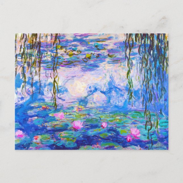Carte Postale Nappes d'eau Claude Monet (Devant)
