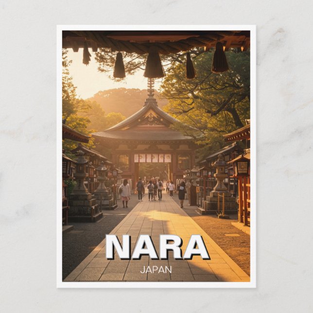 Carte Postale Nara Japan Travel (Devant)
