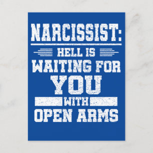 Carte Postale Narcissique