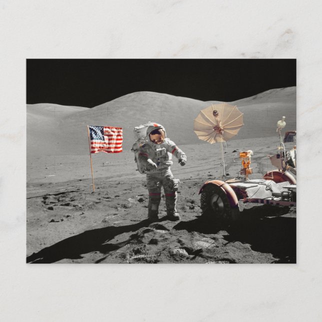 Carte Postale NASA Apollo 17 mission d'atterrissage lunaire, 197 (Devant)
