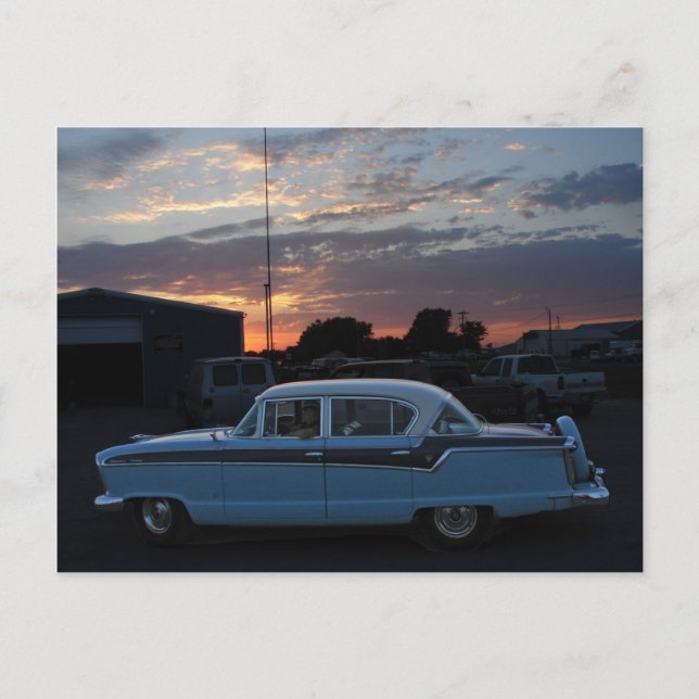 Carte Postale Nash au coucher du soleil (Devant)