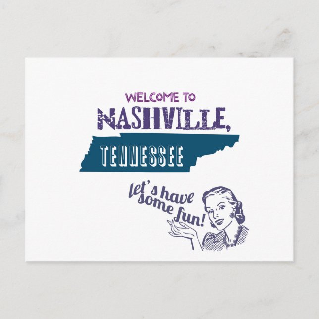 Carte postale Nashville (Devant)