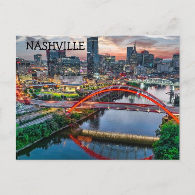CARTE POSTALE NASHVILLE (Devant)