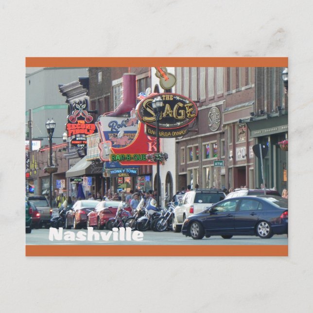 Carte postale Nashville (Devant)