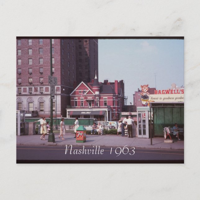 Carte Postale Nashville 1963 (Devant)