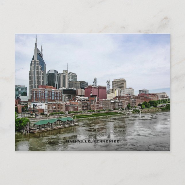 Carte postale Nashville Skyline (Devant)