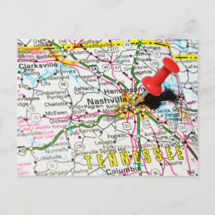 Carte Postale Nashville, Tennessee