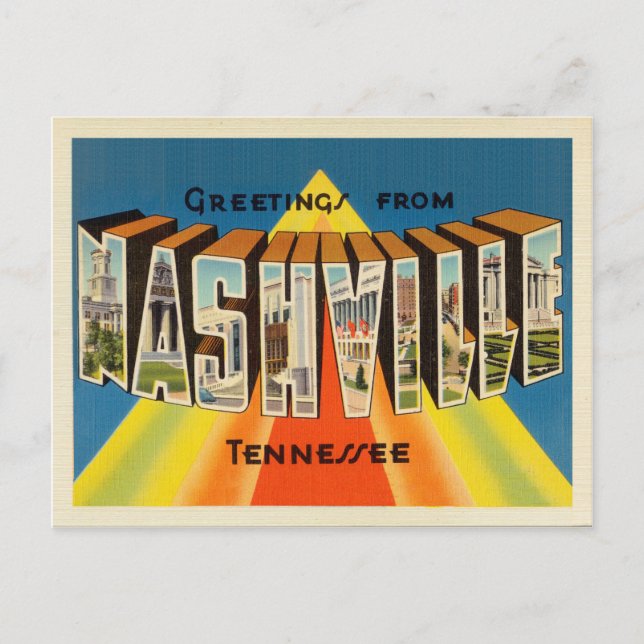 Carte postale Nashville Tennessee (Devant)