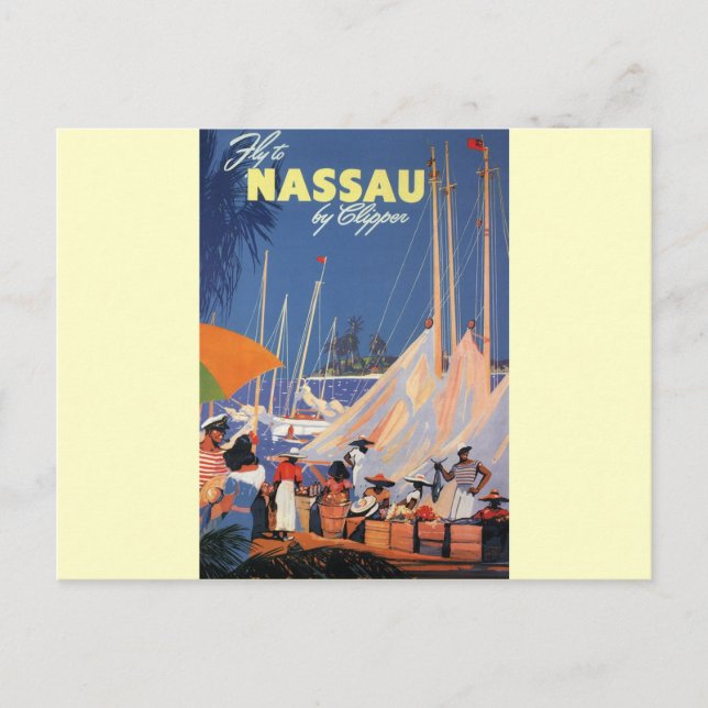 Carte Postale Nassau Bahamas (Devant)