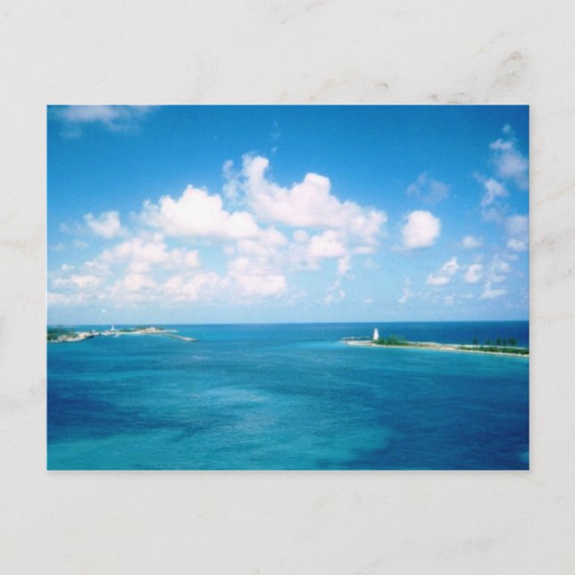 Carte Postale Nassau Habor (Devant)