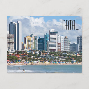 Carte postale Natal Brazil City Beach