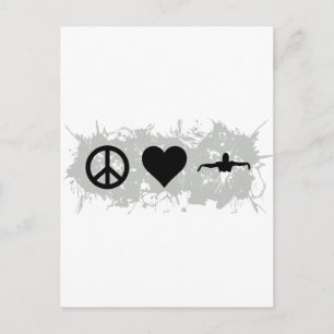 Carte Postale Natation