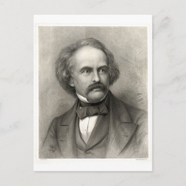 Carte Postale Nathaniel Hawthorne (Devant)