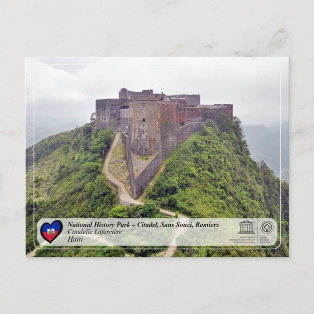 Carte Postale National History Park-Citadel, Sans Souci, Ramiers (Devant)