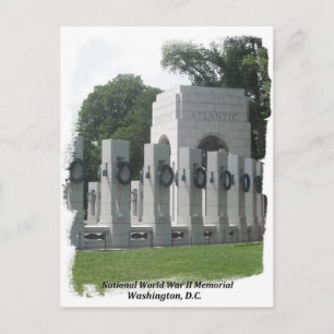 Carte Postale National World War II Memorial