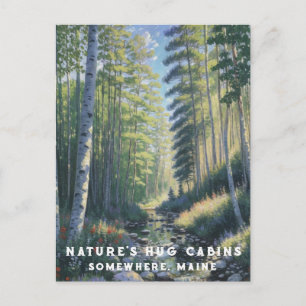 Carte Postale *~* Nature AP49 Forêt du Maine Vacances en cours d