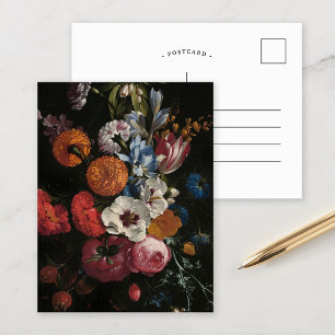 Carte Postale Nature morte avec bouquet de fleurs   Johan Johnse