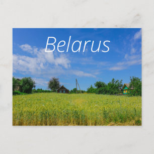 Carte Postale Nature Paysage Campagnes Terrain Paysage Biéloruss