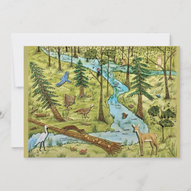 Carte postale Nature Preserve (Devant)