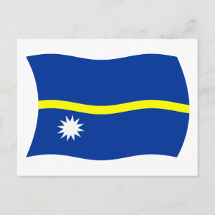 Carte postale Nauru Flag