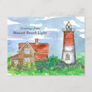 Carte Postale Nauset Beach Lighthouse Cape Cod National Seashore