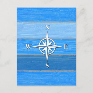 Carte Postale Nautical themed design