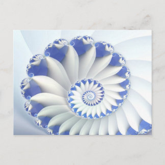 Carte Postale Nautilus bleu