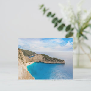 Carte postale Navagio Beach Grèce - épave Vintage