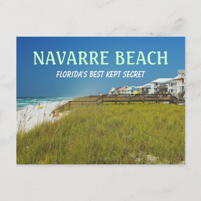 Carte Postale Navarre Beach - Le meilleur secret gardé de Florid (Devant)