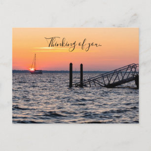 Carte Postale Navarre Floride Père Noël Rosa Sunrise Penser À Vo