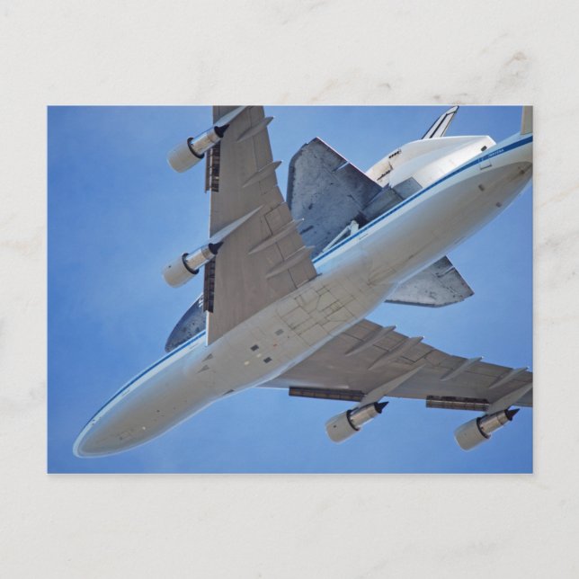 Carte Postale Navette Endeavour (Devant)