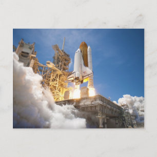 Carte Postale Navette spatiale Atlantis Lancement de la mission 