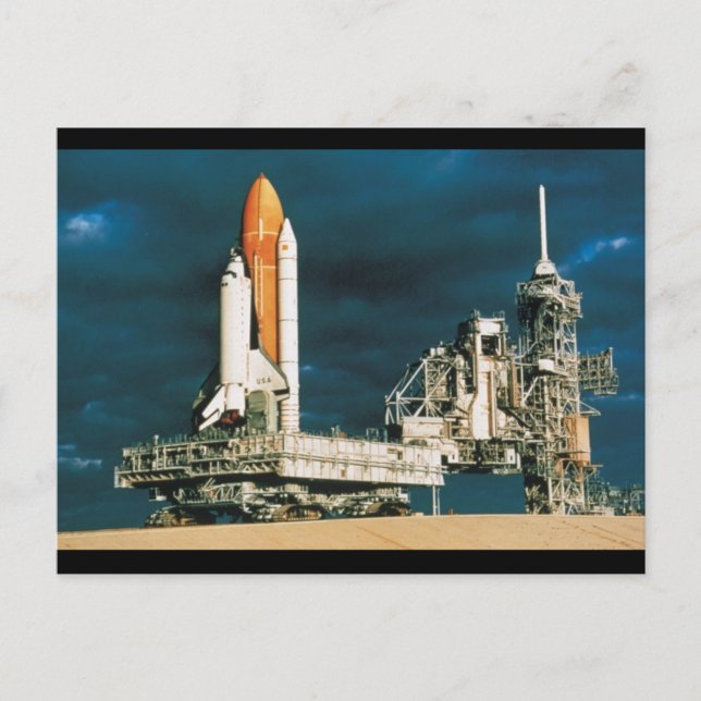 Carte Postale Navette spatiale Columbia (Devant)