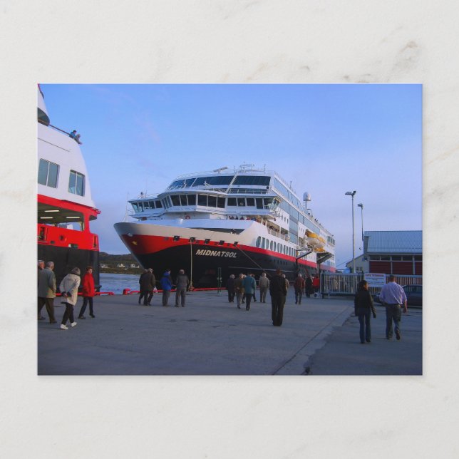 Carte Postale navire de croisière norvégien (Devant)